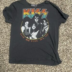 vintage kiss band shirt